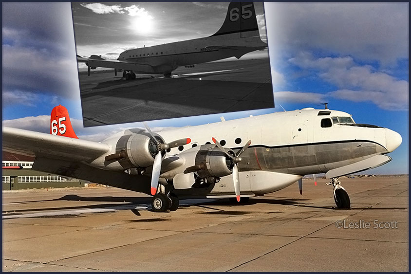 Douglas C-54 N8502R at Wendover