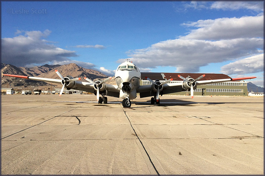 Douglas C-54 N8502R at Wendover