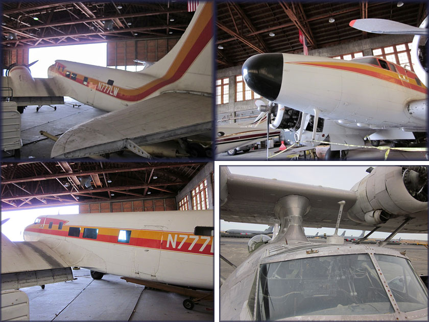 B-23 N777LW at Moses Lake 2011