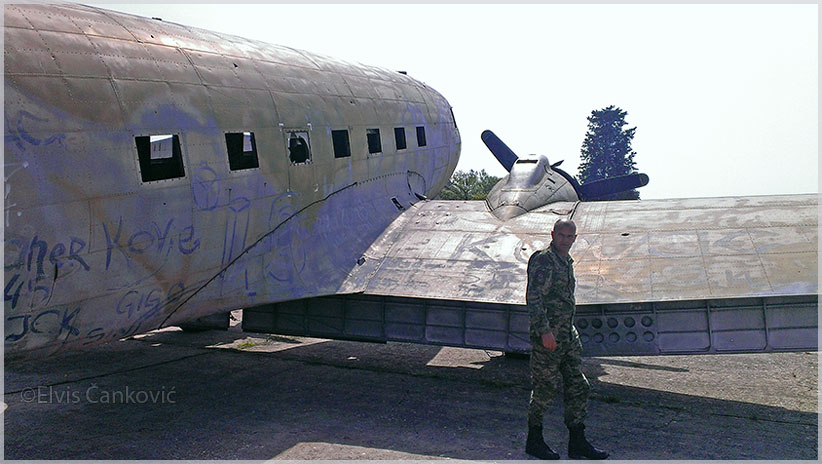 Douglas C-47B in Yugoslavia for preservation