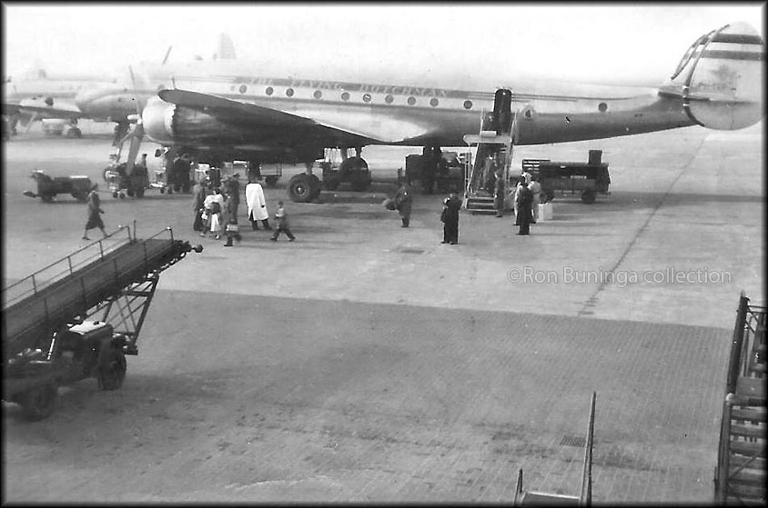 vintage airliners at Schiphol 