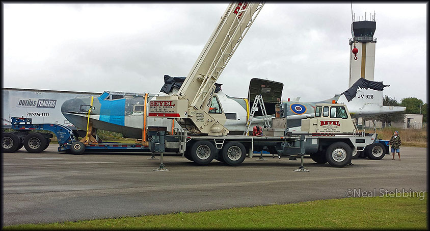 Arrival Catalina N423RS in Florida