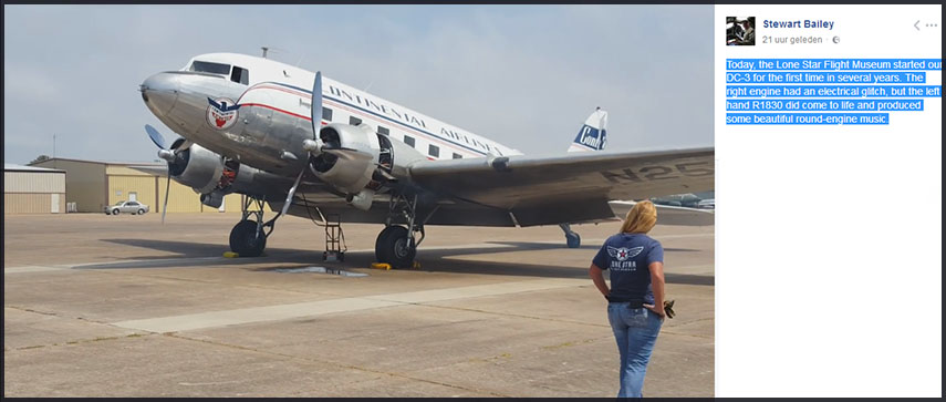 DC-3-227B NC25673 (c/n 2213) 