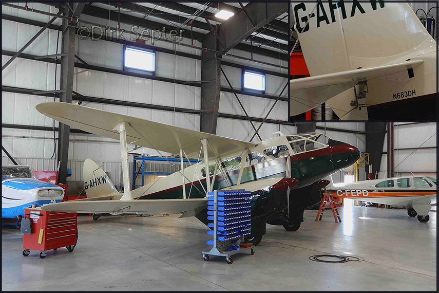 deHavilland Dragon Rapide G-AHXW