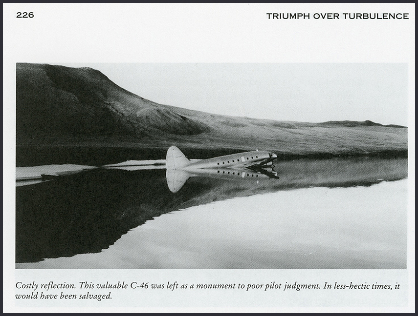 Interior Airways C-46 drowning in No Luck Lake