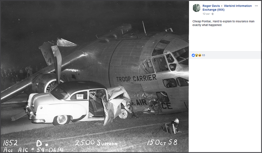 C-119 and Pontiac in 1958 conflict