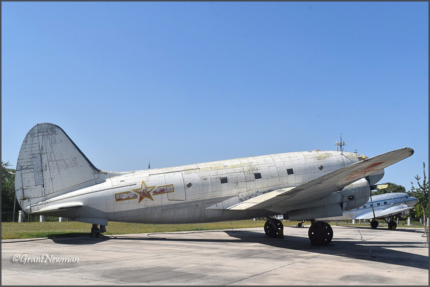 Grant Newman at Civil Aviation Museum of China in Beijing (9-2017)
