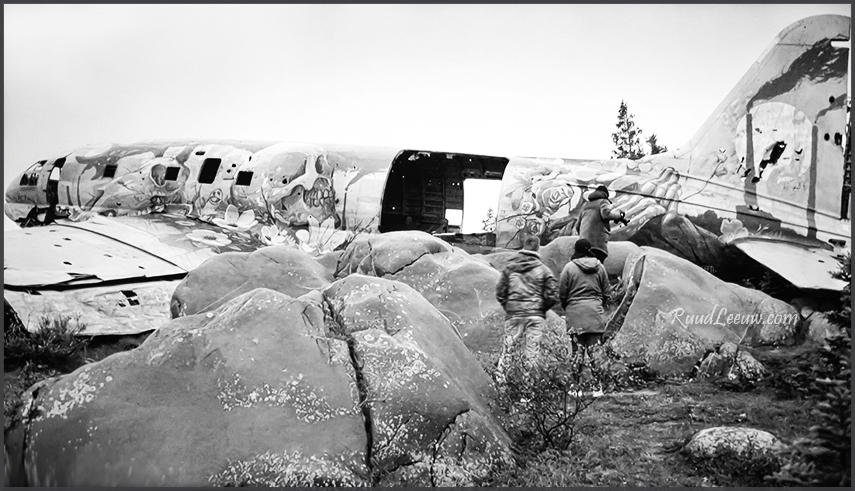 Curtiss C-46 Commando at Churchill, Manitoba