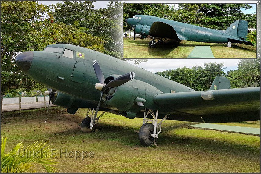 C-47 HC-ALD preserved at Tabatinga, photo by Ulrich F. Hoppe (2019)