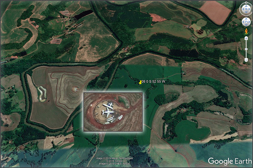 DC-3 PT-KYW moved to... nowhere?