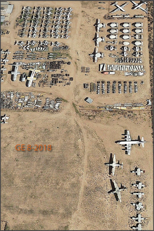 HU-16s at Specialized Aircraft Maintenance yard, Tucson 