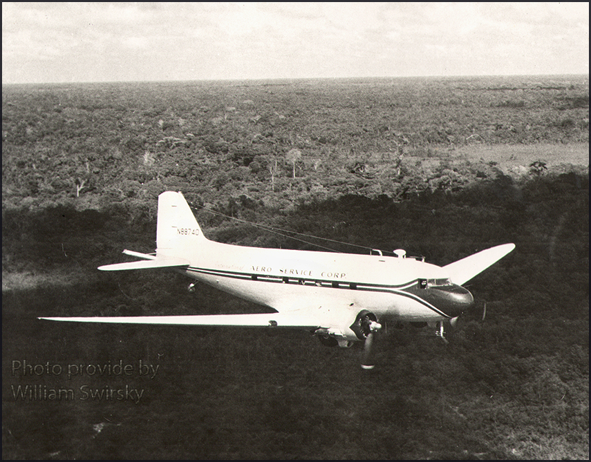 DC-3 N88740 Aero Service