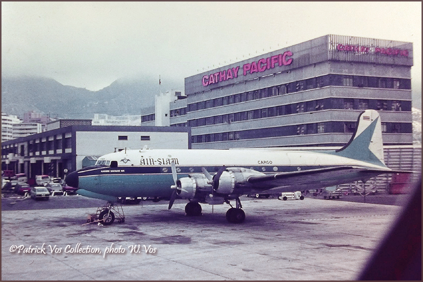 C‑54A‑DO (DC‑4) HS-VGX Air Siam, by Willem Vos