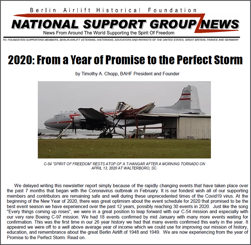 BAHF newsletter 2020