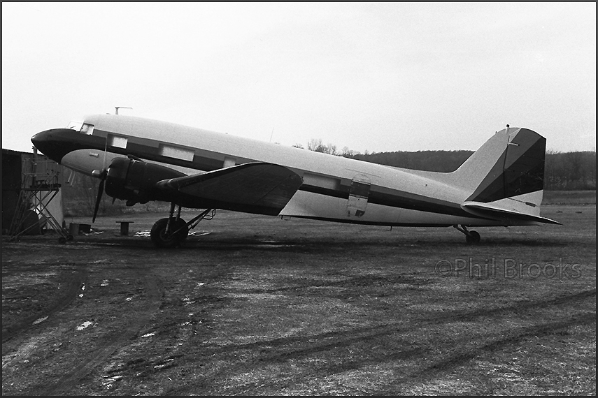 DC-3 N300MR by Phil Brooks (1978)