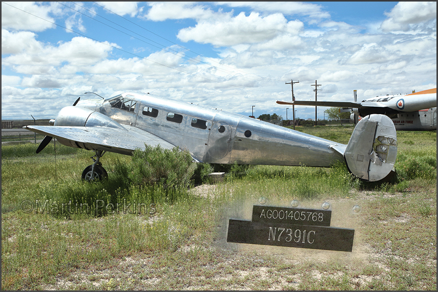 Beech 18 N73291C, preserved at  the Greybull Aviation Museum