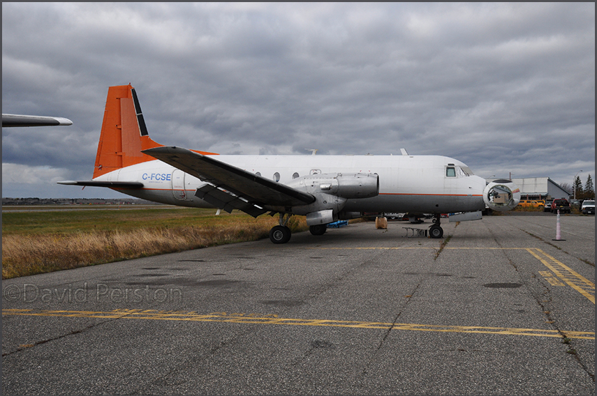 HS.748 C-FCSE at Thunder Bay, 2021