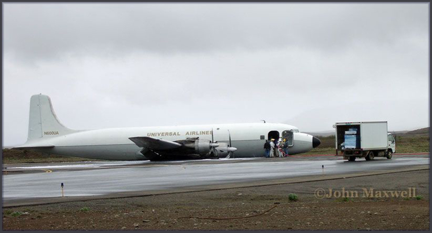 N600UA crashlanded