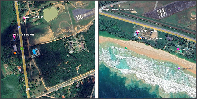 Propliners at Sri Lanka