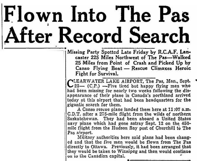 Five survivors from 1948 Beech 18 wreck 