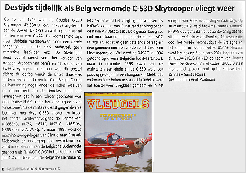 Article 'Vleugels' 2024 #6