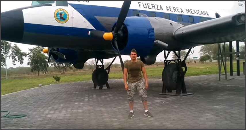 C-47 ETM-6043 preserved near Monterrey, Mexico