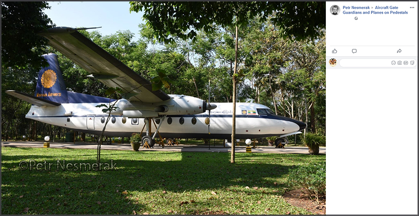 F.27-600 XA-YDZ at Yangon