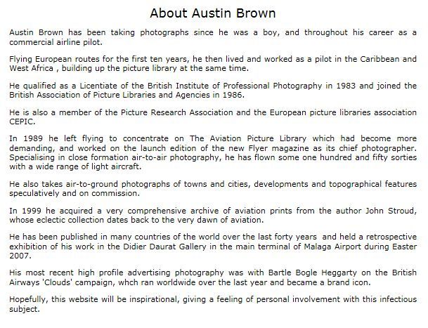 Austin J Brown - in memoriam