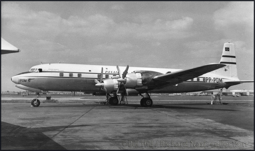 DC-7C PP-PDM Pan Air Do Brasil