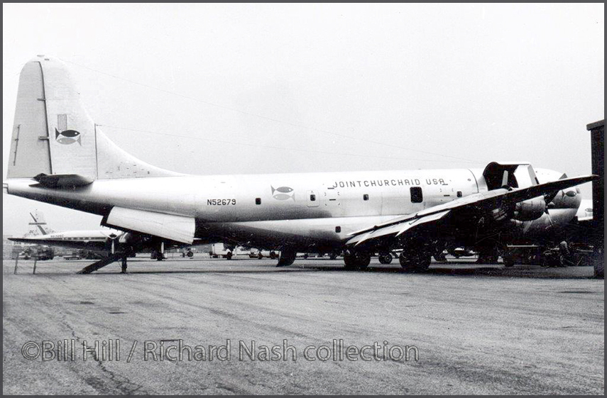 Boeing C-97 operated by Church Aid