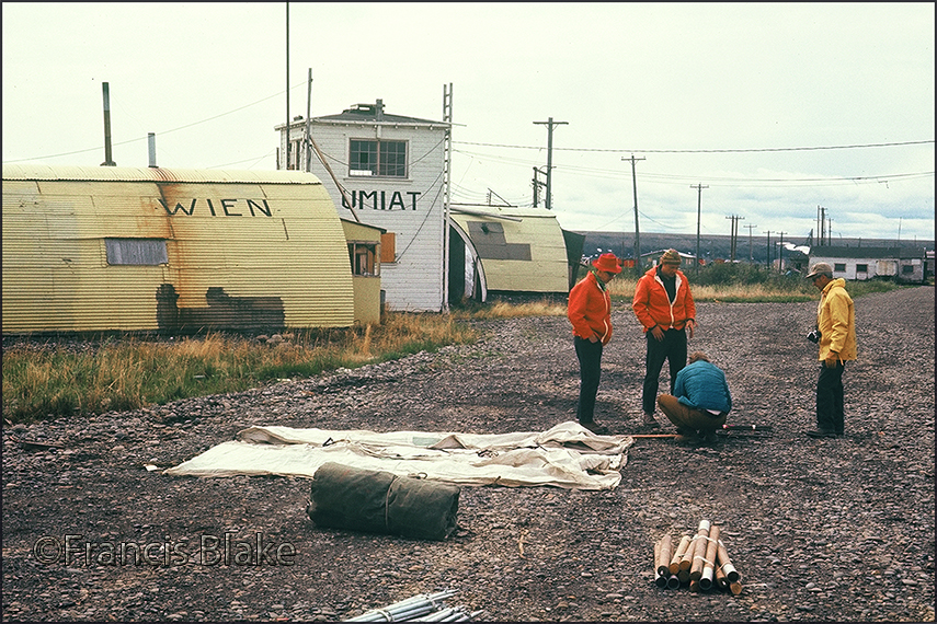 Umiat, checking equipment