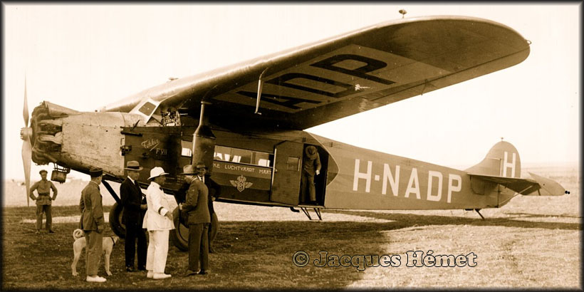 Fokker F.VII H-NADP 