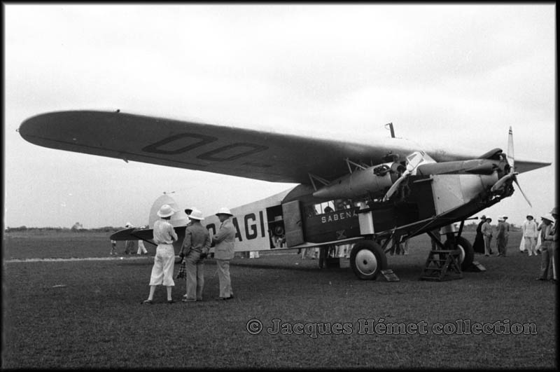 Fokker VII-3b SABENA OO-AGI