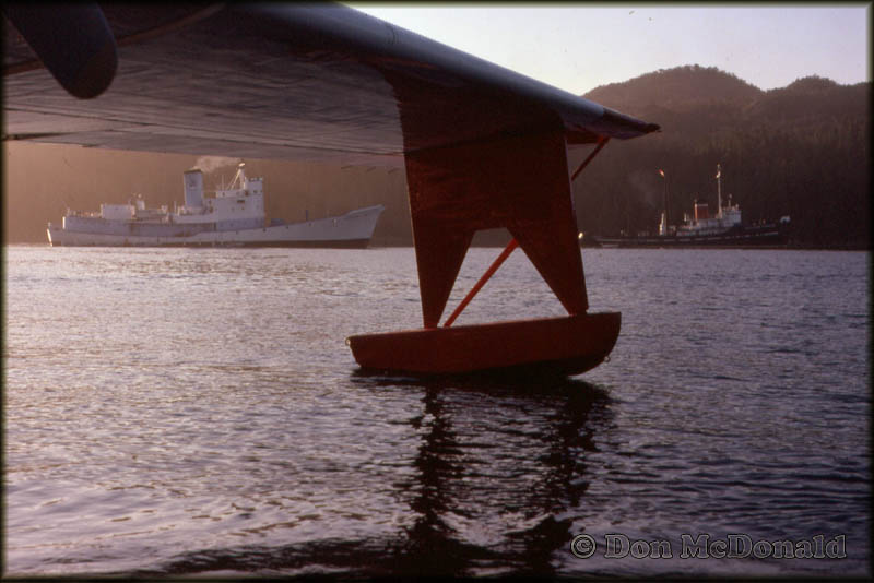 Canso on patrol, on the water