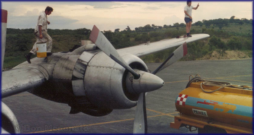 Preparing the DC-6 to be ever ready