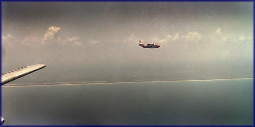 Mexican Navy plane keeping an eye