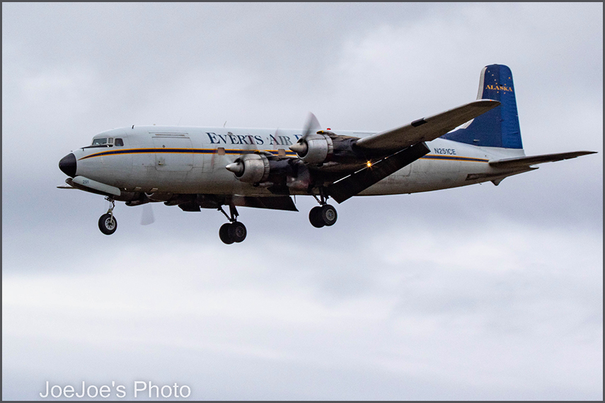 DC-6 N251CE of Everts Air