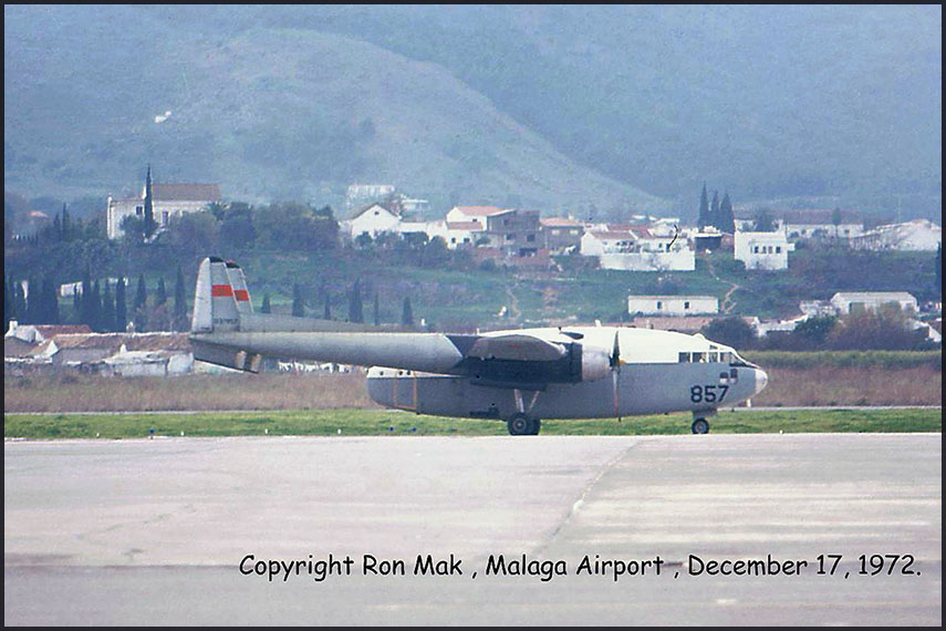 C-119G 0-37857 (53-7857; c/n 11278) of the Royal Moroccan Air Force