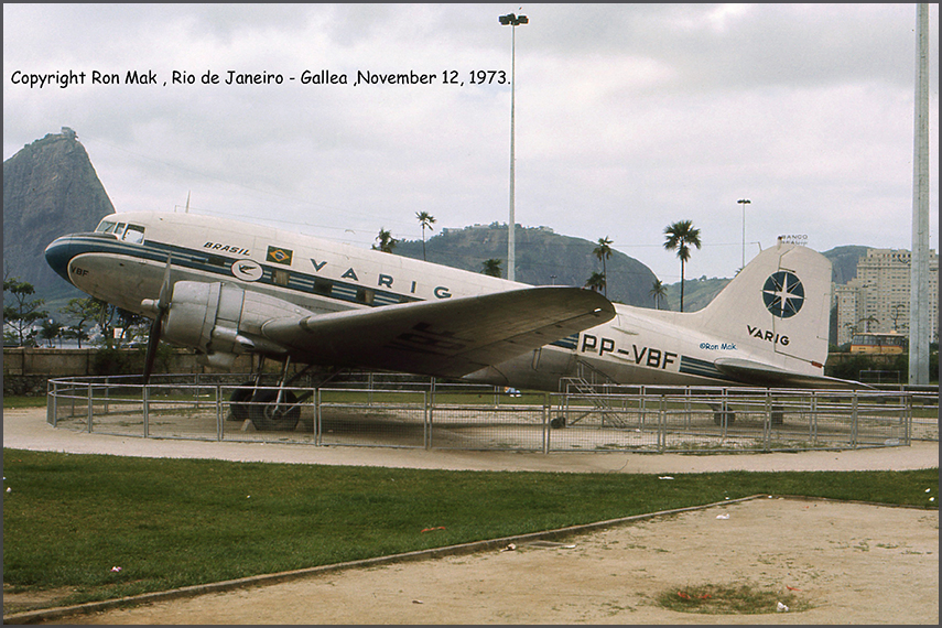 DC-3 PP-VBF VARIG, by Ron Mak