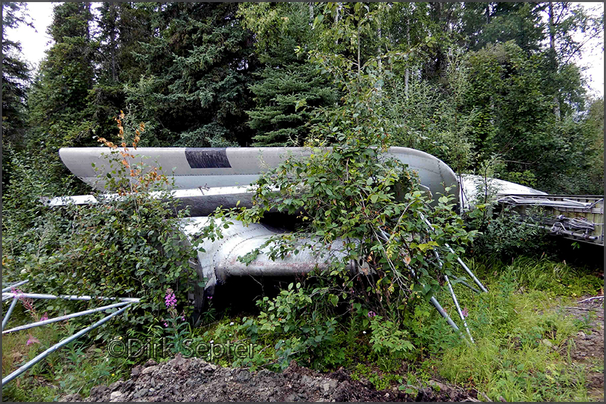 Parts of DC-6 N12347
