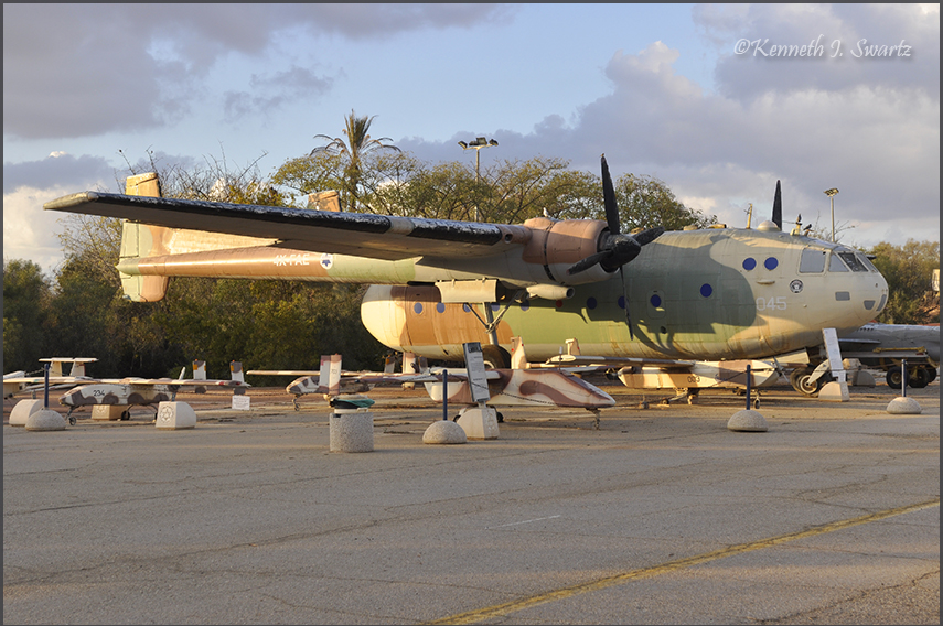 C-119 045 at Hetzarim - by Ken Swartz