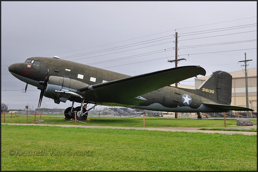 Barksdale AFB, preservation line up; by Ken Swartz