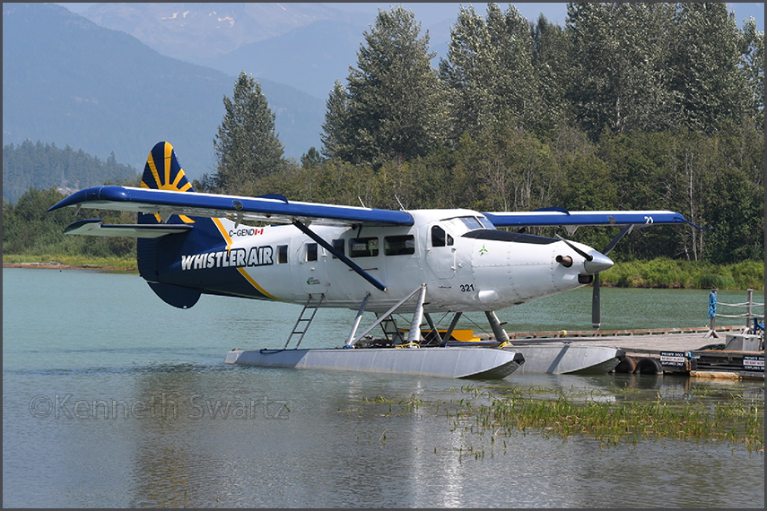 Green Lake Water Aerodrome, Whistler, B.C. - by Ken Swartz