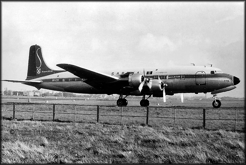 DC-6 OO-CTK SABENA