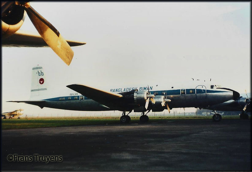 DC-6 OO-LVG Bangladesh Biman