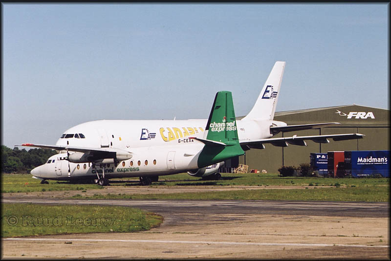 G-CEXA F.27 Channel Express