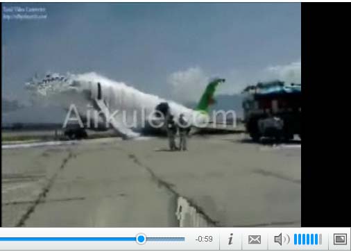 Landing gone wrong: G-CEXI