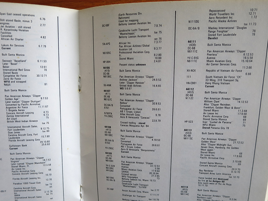 Aviation Reference Books - Remembered