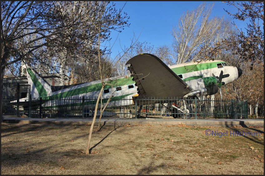 DC-3 at Besat Park (Tehran), feb.2017 by Nigel Hitchman
