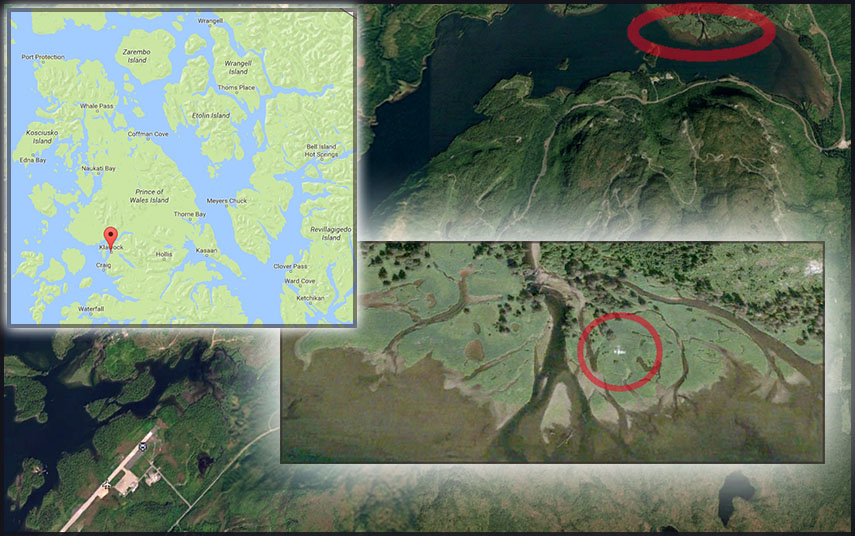 C-47 location crash site Prince of Wales Island